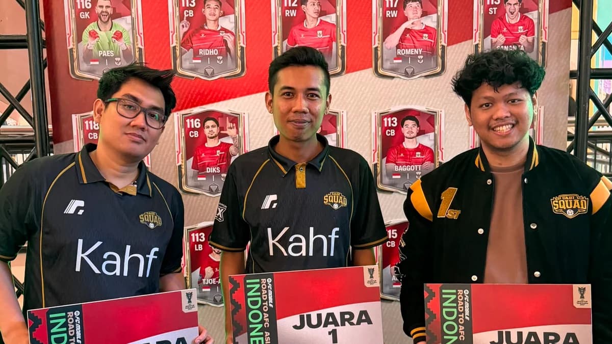 Anggota CASI Squad Borong Gelar Juara Turnamen Offline FC Mobile Road to AFC Asian Cup 2027 di Bandung